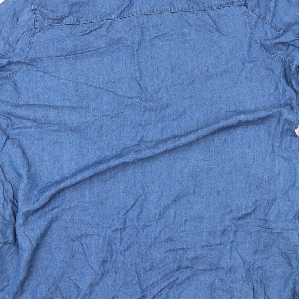 Simply Be Womens Blue   Basic T-Shirt Size 20