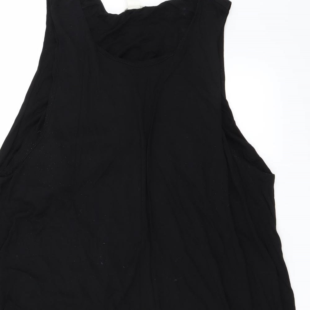 H&M Womens Black   Basic T-Shirt Size M
