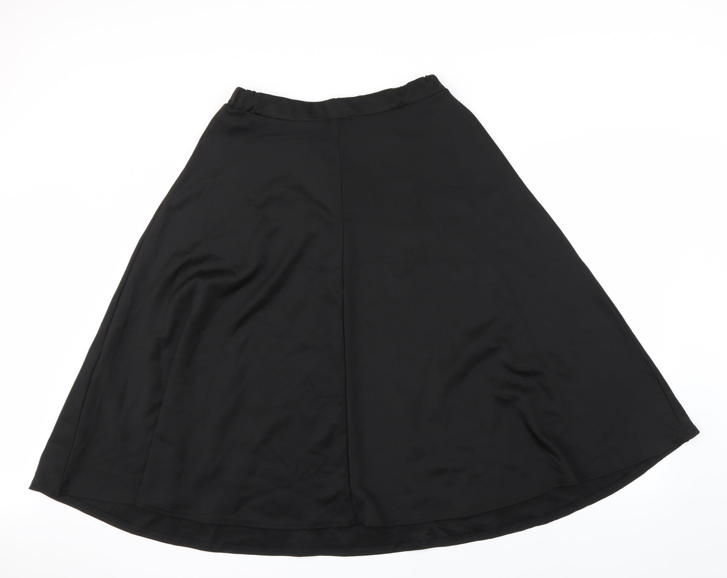 Boohoo Womens Black   A-Line Skirt Size 16