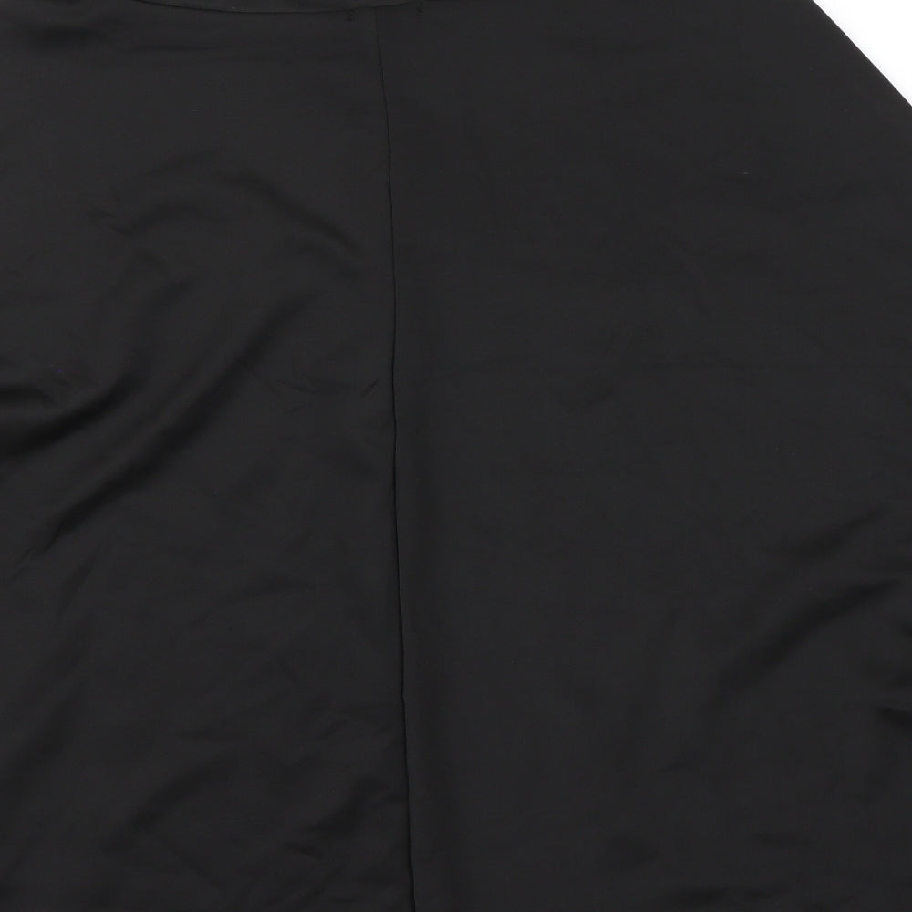 Boohoo Womens Black   A-Line Skirt Size 16