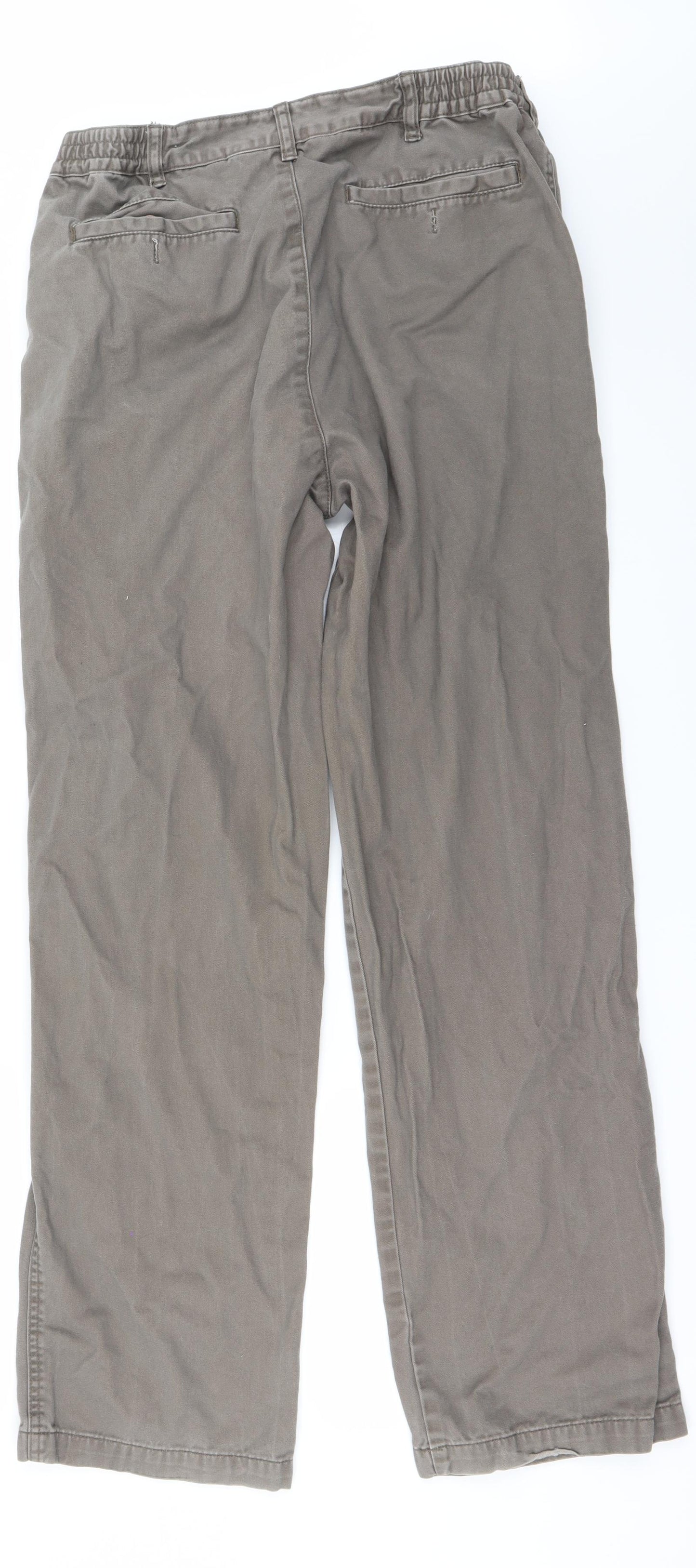 Preworn Womens Beige   Straight Jeans Size 32 in L30 in