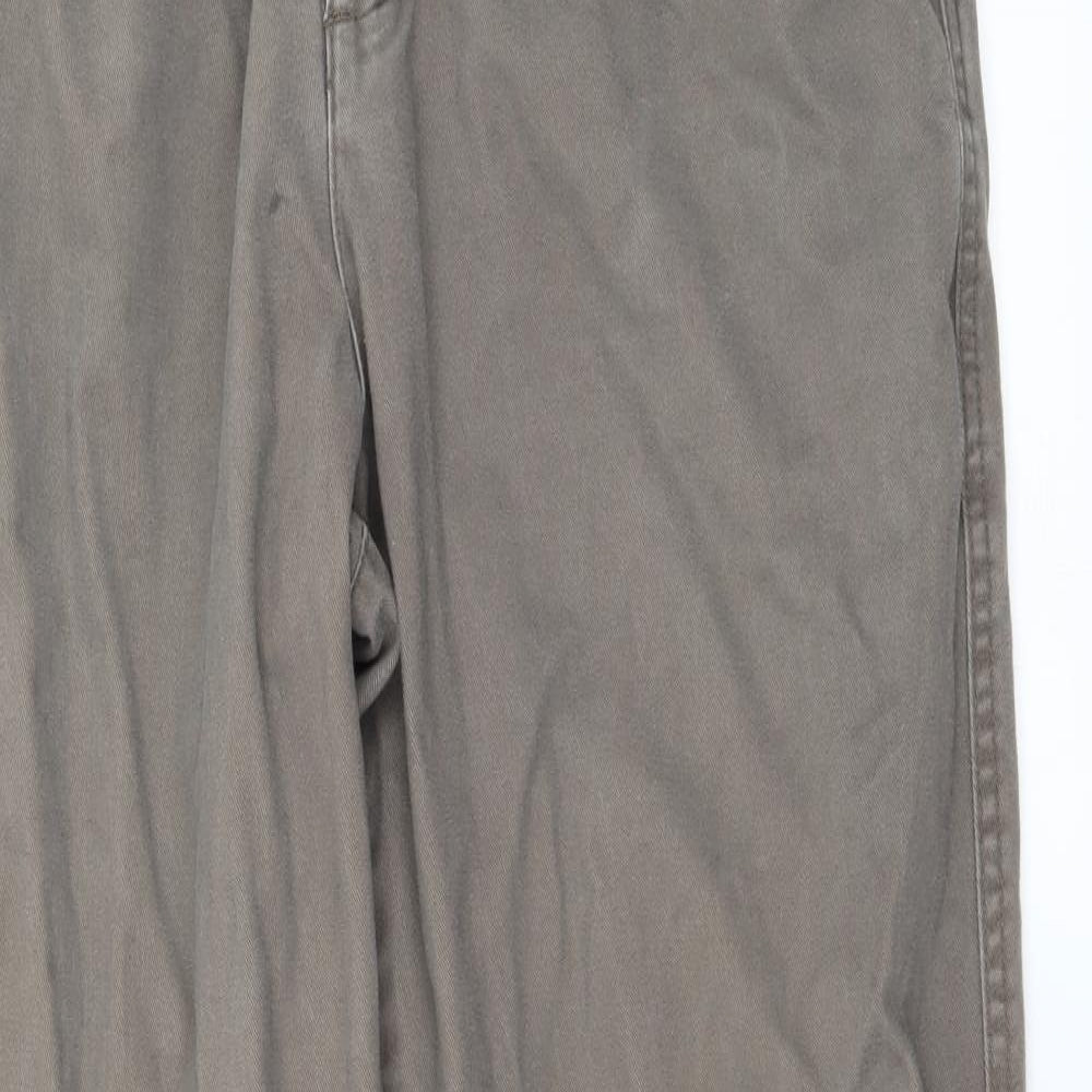 Preworn Womens Beige   Straight Jeans Size 32 in L30 in