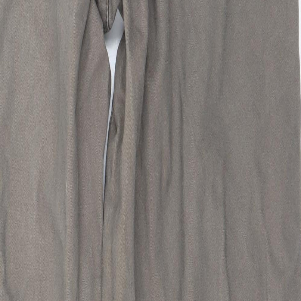 Preworn Womens Beige   Straight Jeans Size 32 in L30 in