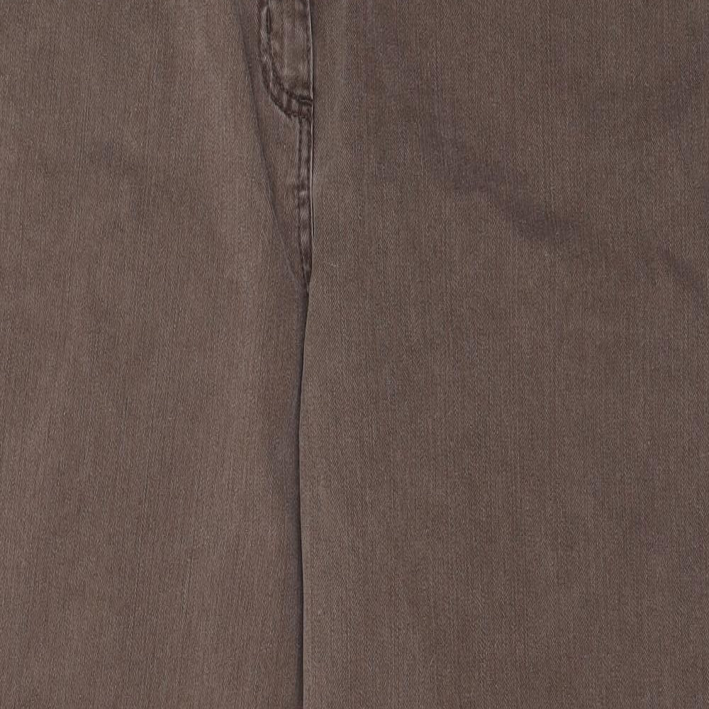 Marks and Spencer Womens Brown  Denim Straight Jeans Size 20 L29 in