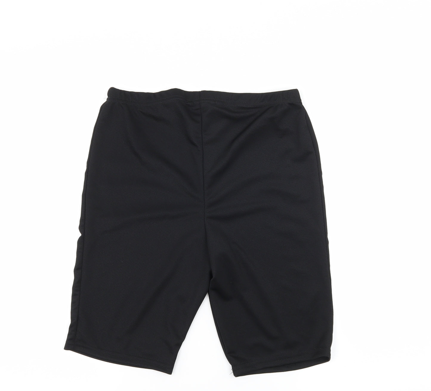 Daisy Street Womens Black  Jersey Compression Shorts Size 12