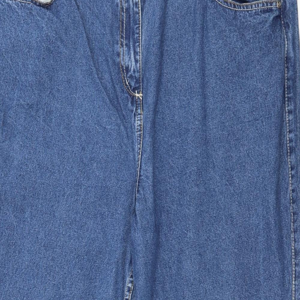 George Womens Blue  Denim Straight Jeans Size 20 L27 in