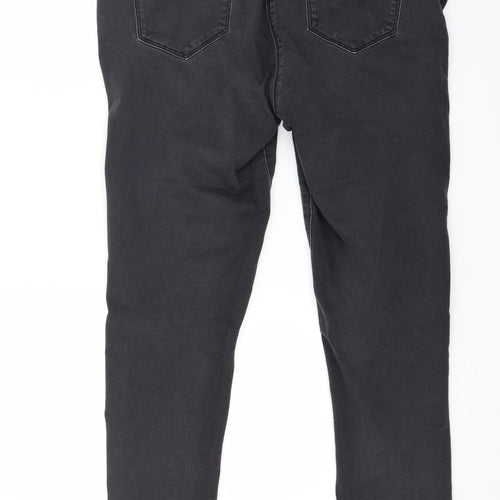 George Womens Grey  Denim Jegging Jeans Size 16 L26 in