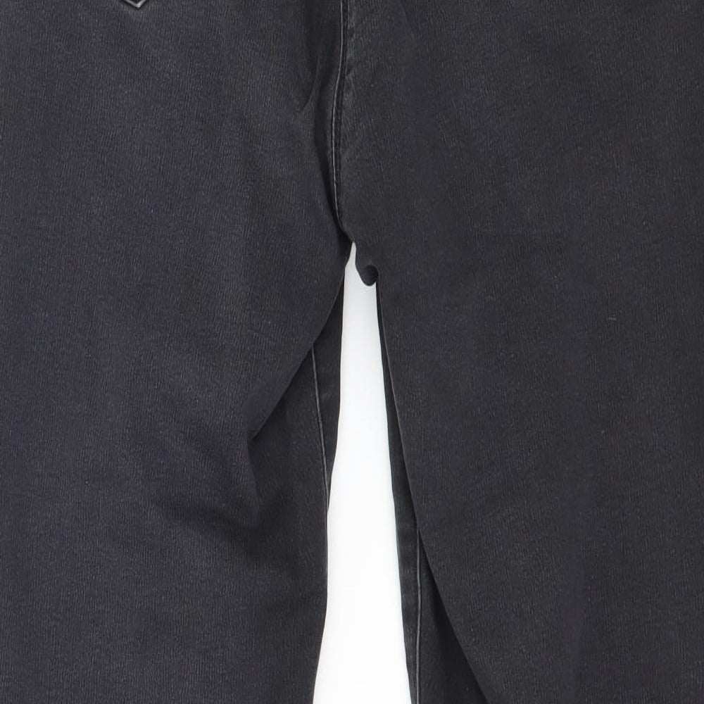 George Womens Grey  Denim Jegging Jeans Size 16 L26 in