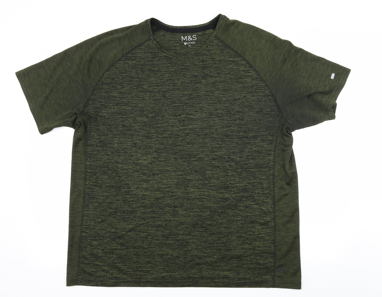 Marks and Spencer Mens Green    T-Shirt Size XL