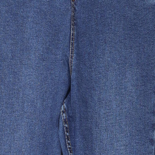 New Look Womens Blue  Denim Jegging Jeans Size 16 L26 in
