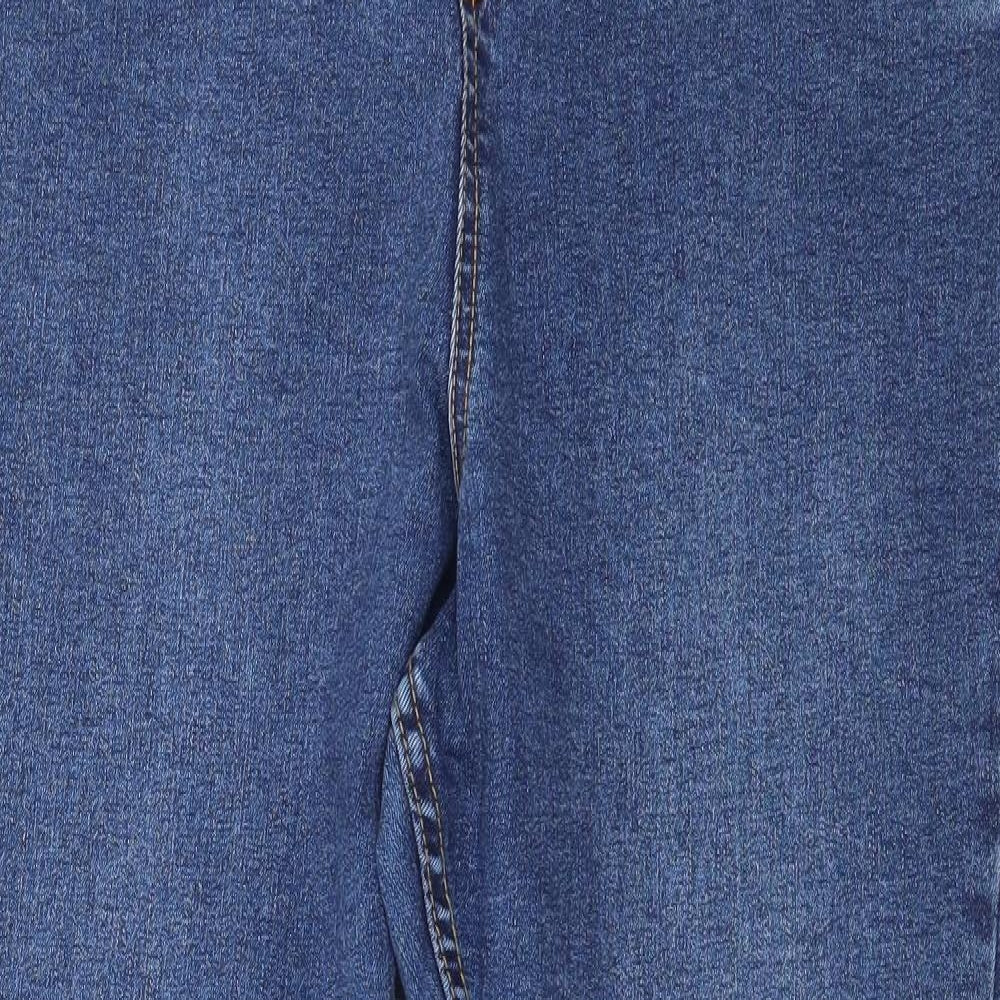 New Look Womens Blue  Denim Jegging Jeans Size 16 L26 in