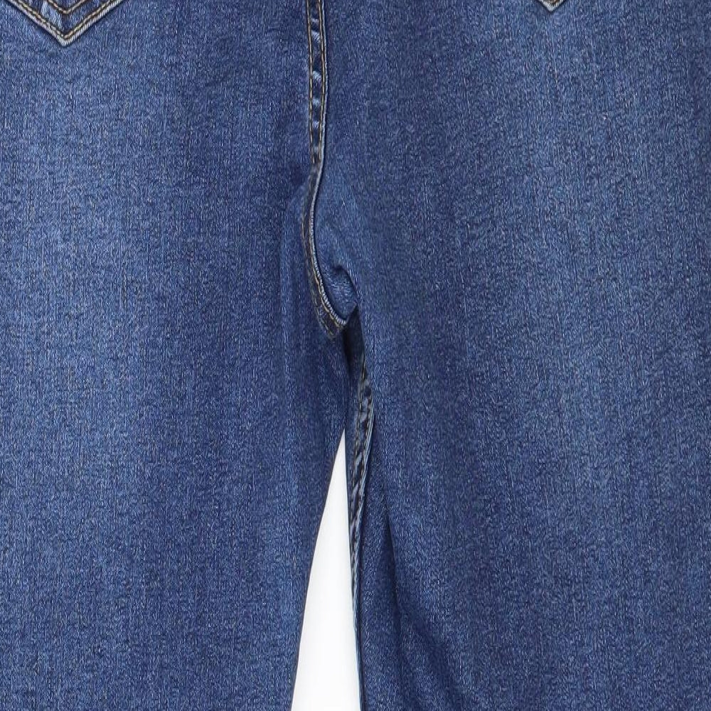 New Look Womens Blue  Denim Jegging Jeans Size 16 L26 in