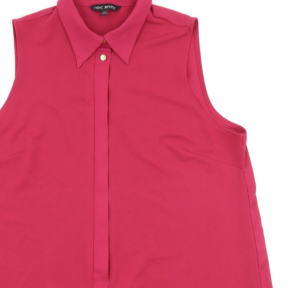 NEXT Womens Pink   Basic Blouse Size 18