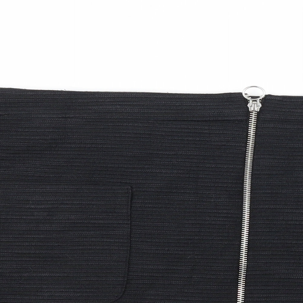 F&F Womens Black   Mini Skirt Size 20