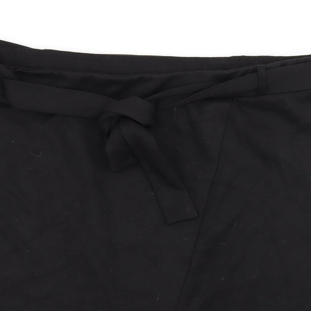 NEXT Womens Black  Jersey A-Line Skirt Size 20