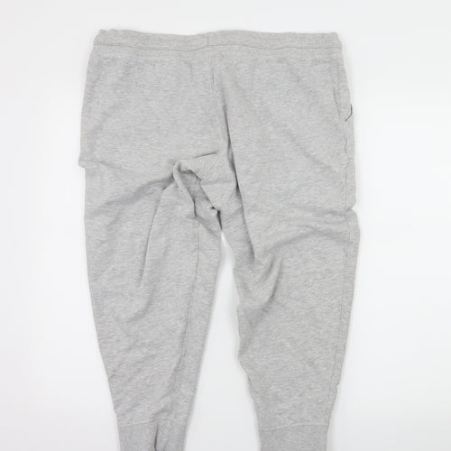 NEXT Womens Grey  Jersey Jogger Trousers Size 16 L23 in