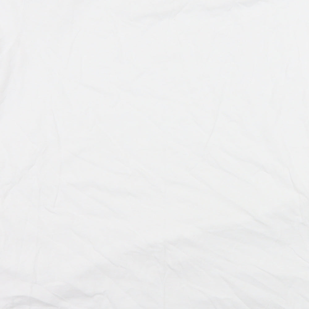 New Look Womens White  Jersey Basic T-Shirt Size 20