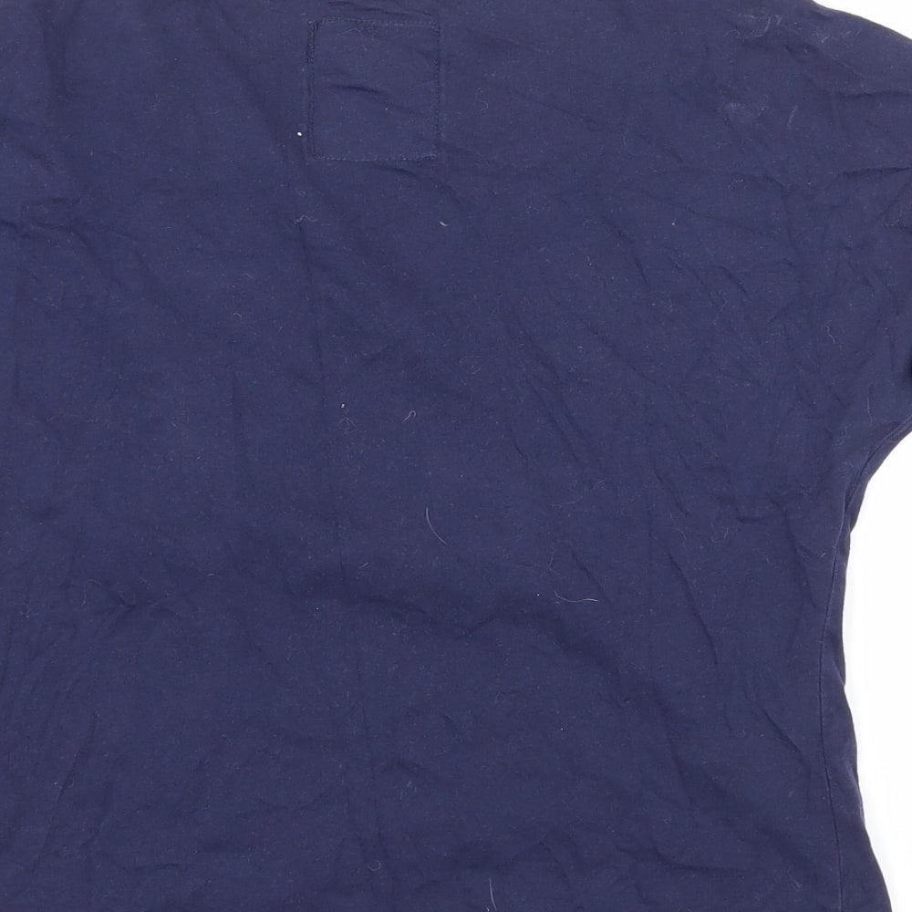 NEXT Girls Blue  Jersey Basic T-Shirt Size 10 Years  - Cat