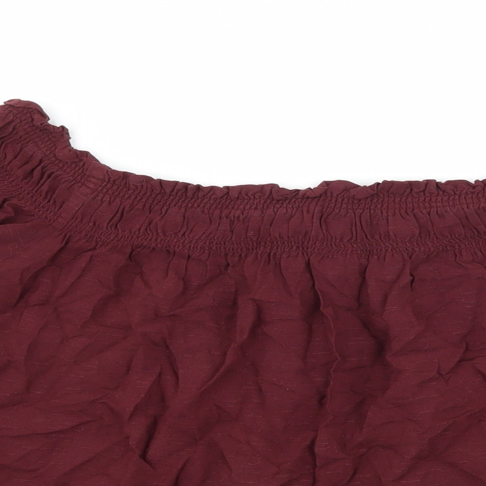 New Look Womens Purple   Basic Blouse Size 14