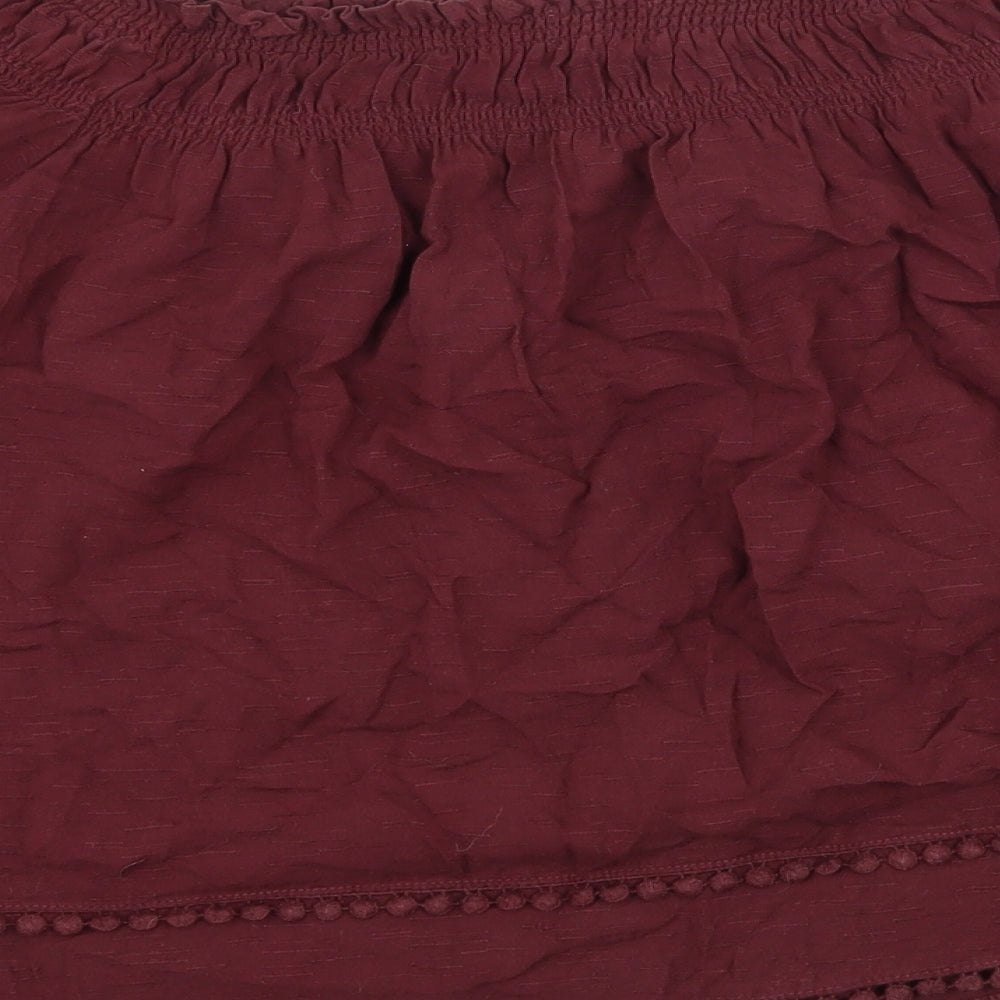 New Look Womens Purple   Basic Blouse Size 14