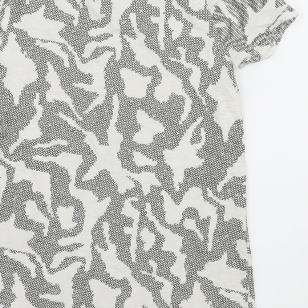 Xbox Boys White Geometric Jersey Basic T-Shirt Size 11-12 Years  - XBOX