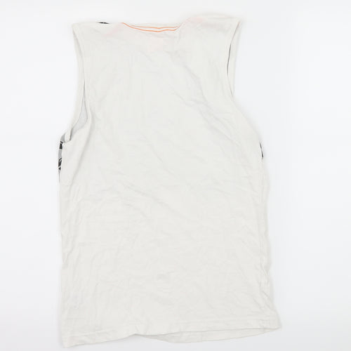 F&F Boys White  Jersey Basic T-Shirt Size 11-12 Years  - Gamer