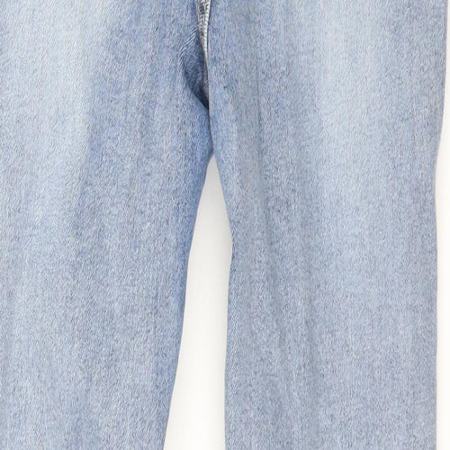PRETTYLITTLETHING Womens Blue  Denim Skinny Jeans Size 8 L27 in
