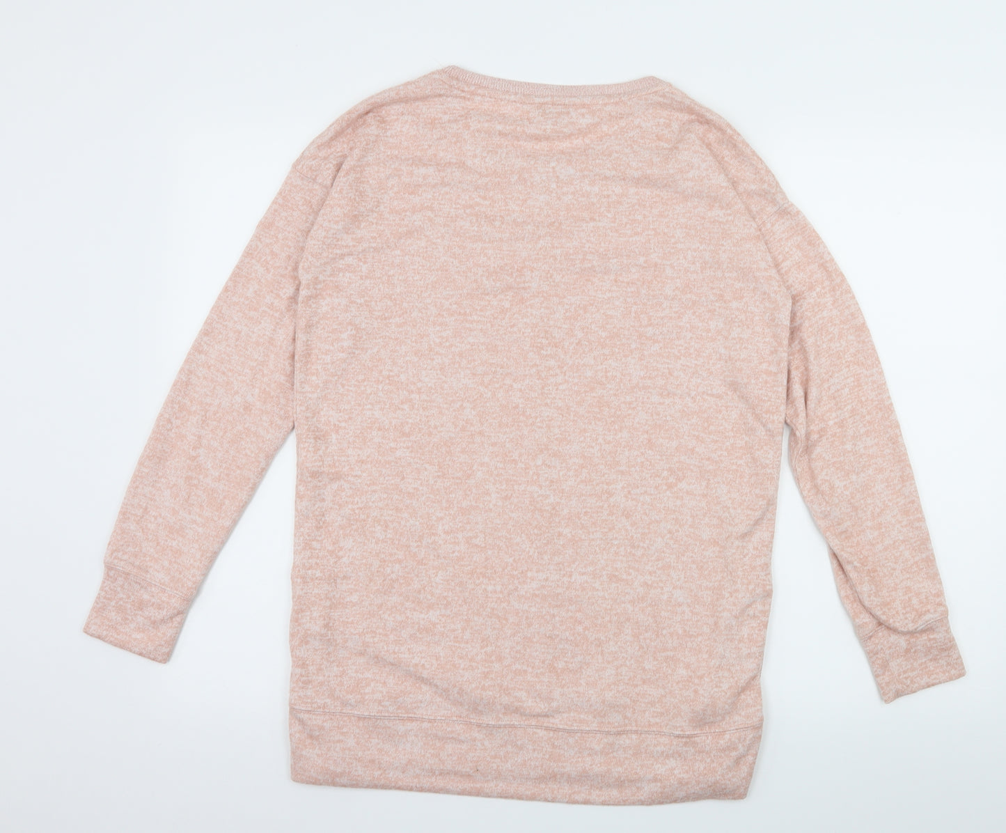 NEXT Womens Pink  Jersey Pullover Sweatshirt Size 8