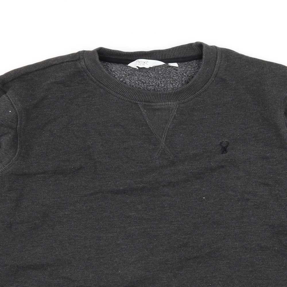 NEXT Womens Grey  Jersey Pullover Sweatshirt Size M