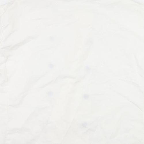 Denny's London Mens White    Button-Up Size L  - Chefswear