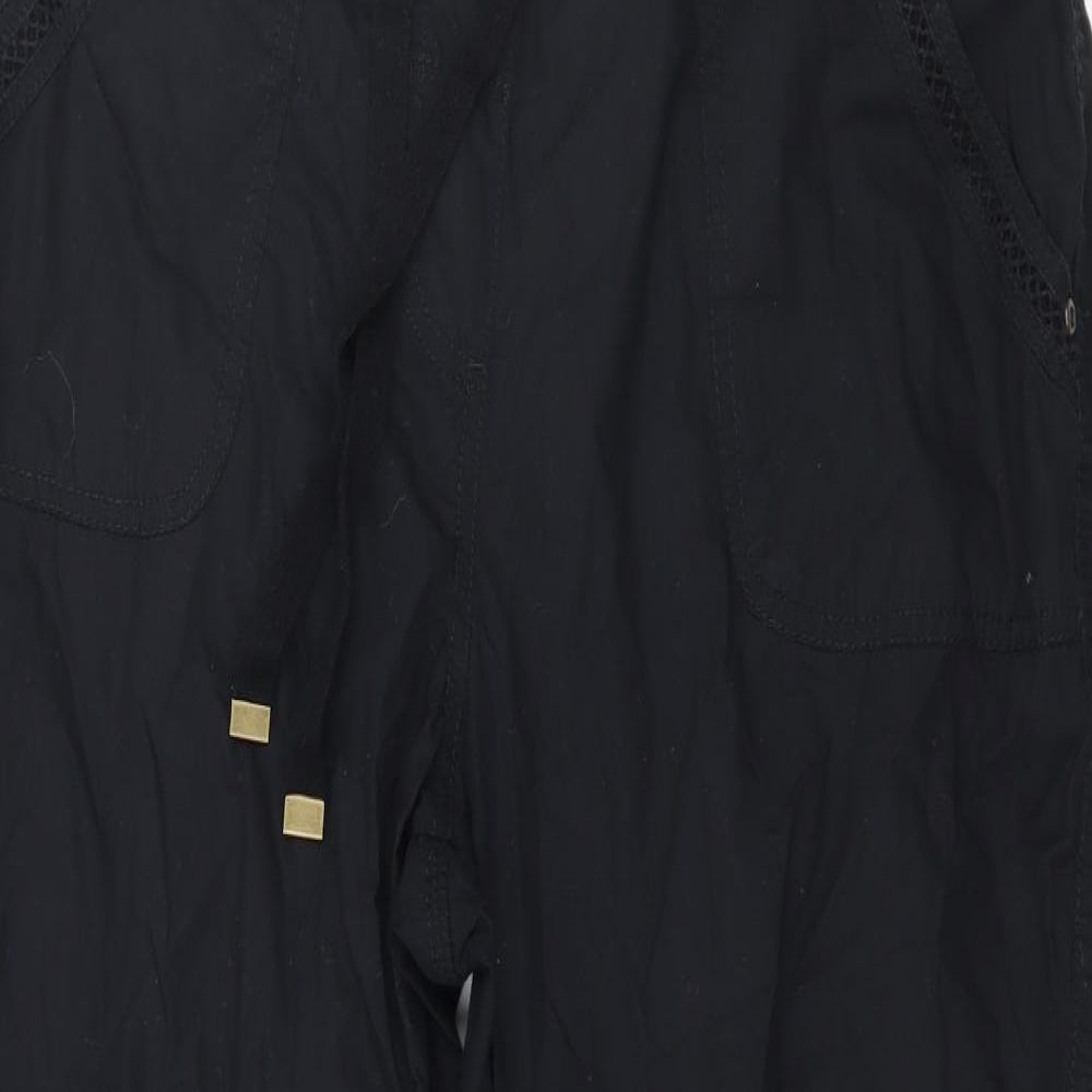 George Womens Black   Trousers  Size 12 L25 in