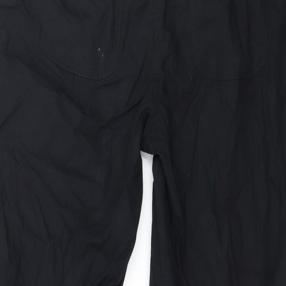 George Womens Black   Trousers  Size 12 L25 in