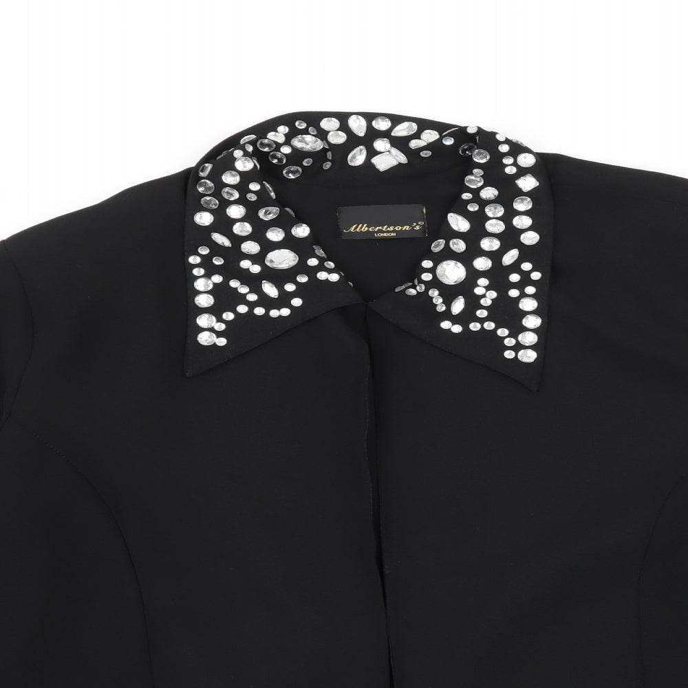 Albertsons Womens Black   Jacket Blazer Size 18