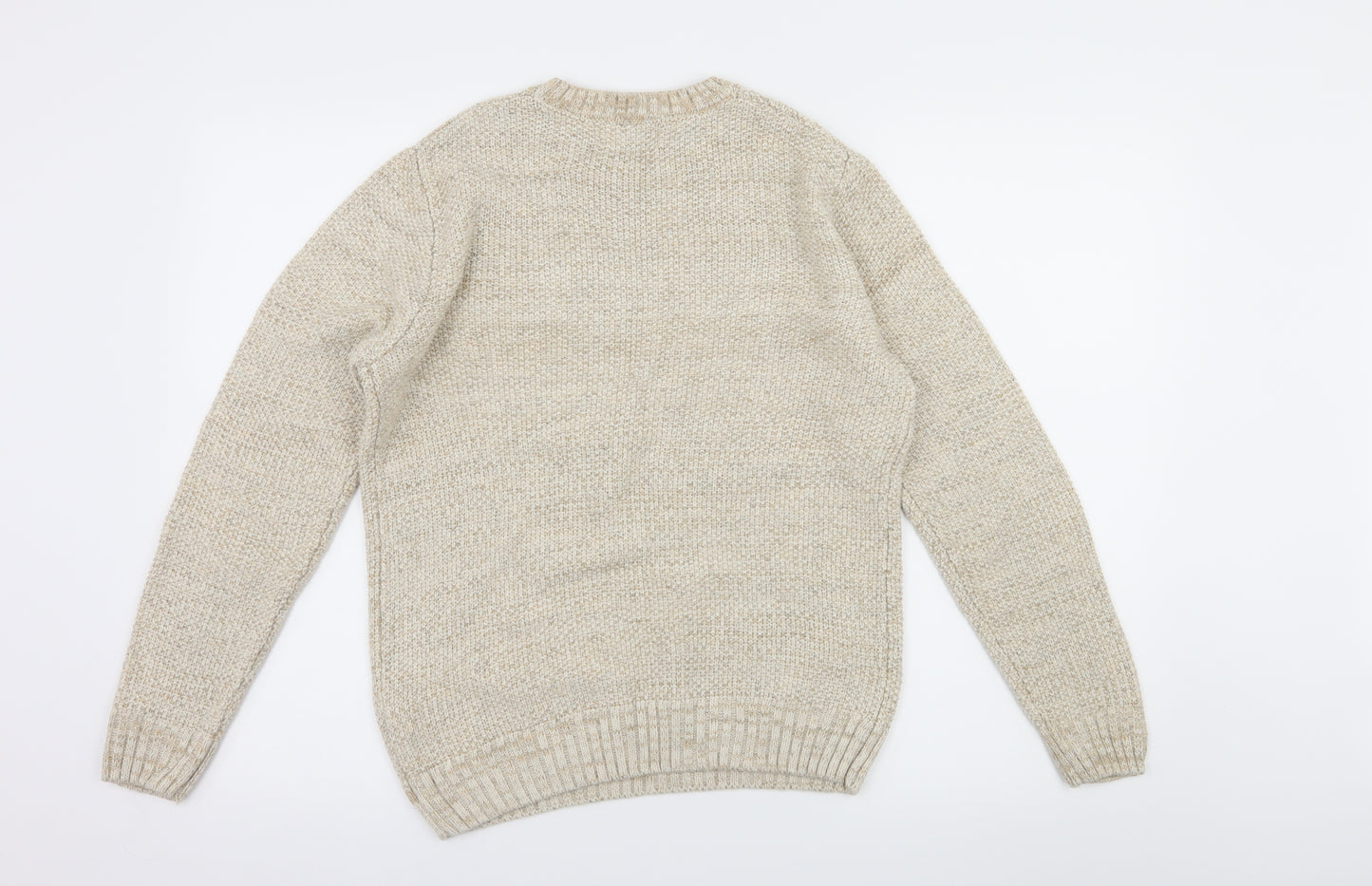 Primark Girls Ivory  Knit Pullover Jumper Size XS