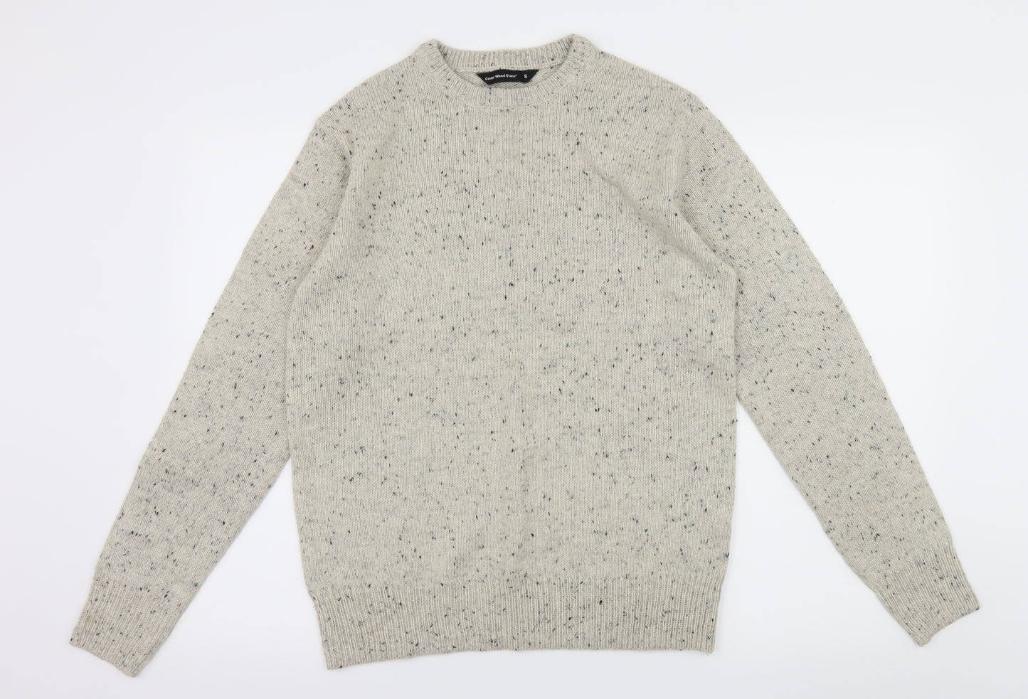 Cedar Wood State Womens Orange  Knit Pullover Jumper Size S