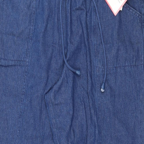 Julipa Womens Blue  Denim Tapered Jeans Size 24 L30 in