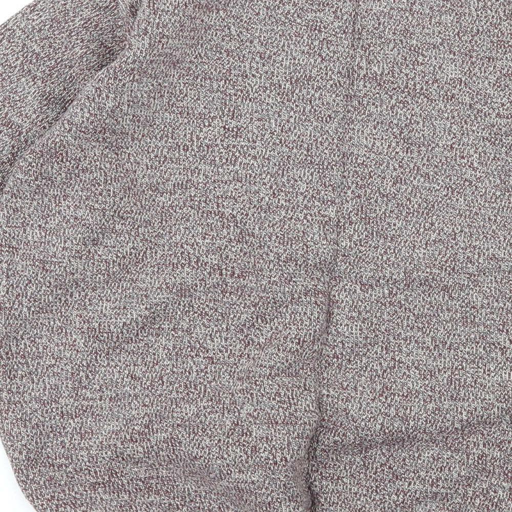 Easy Mens Red  Knit Pullover Jumper Size S