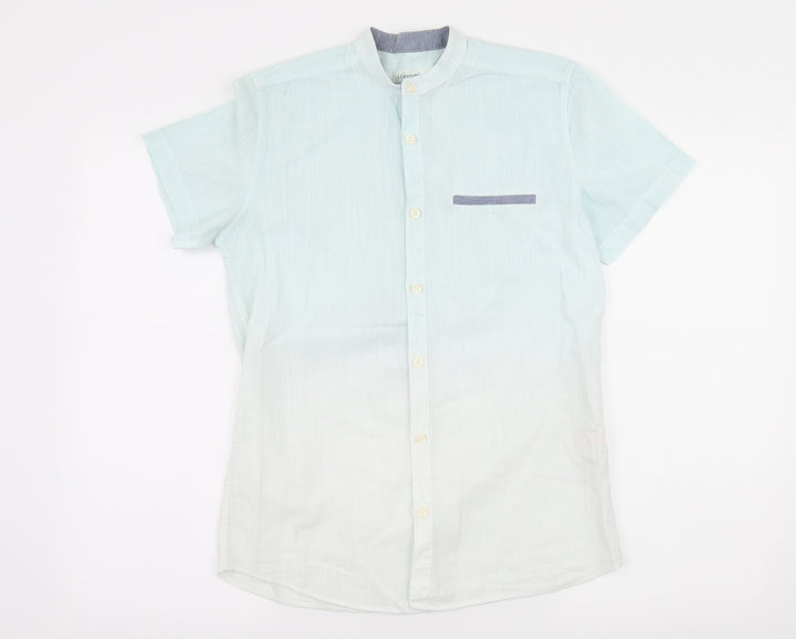 LCW Young Mens Blue    Button-Up Size XS  - Dip dye