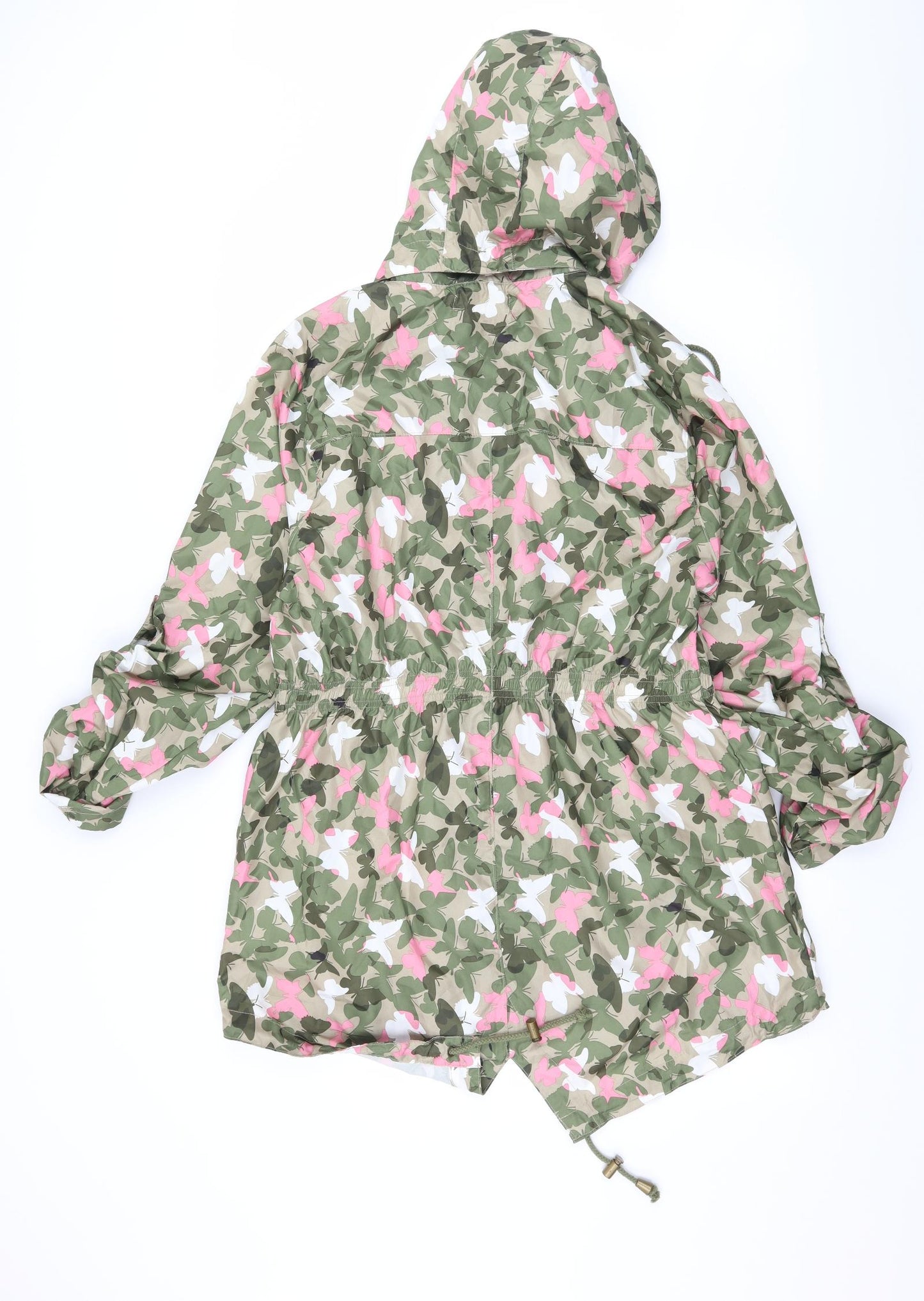 Brave Soul Womens Green Geometric  Jacket  Size 14