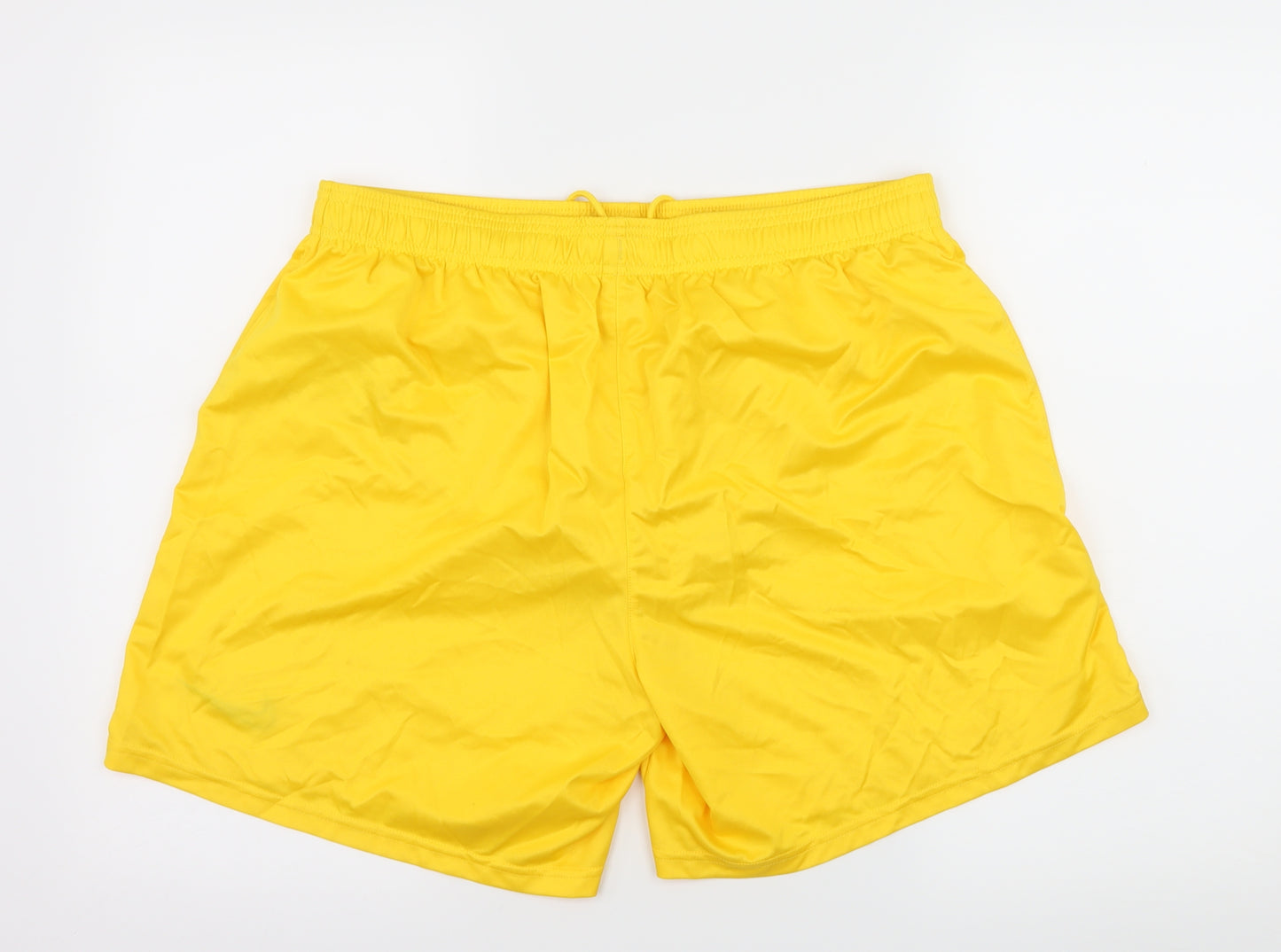 Nike Mens Yellow   Sweat Shorts Size XL