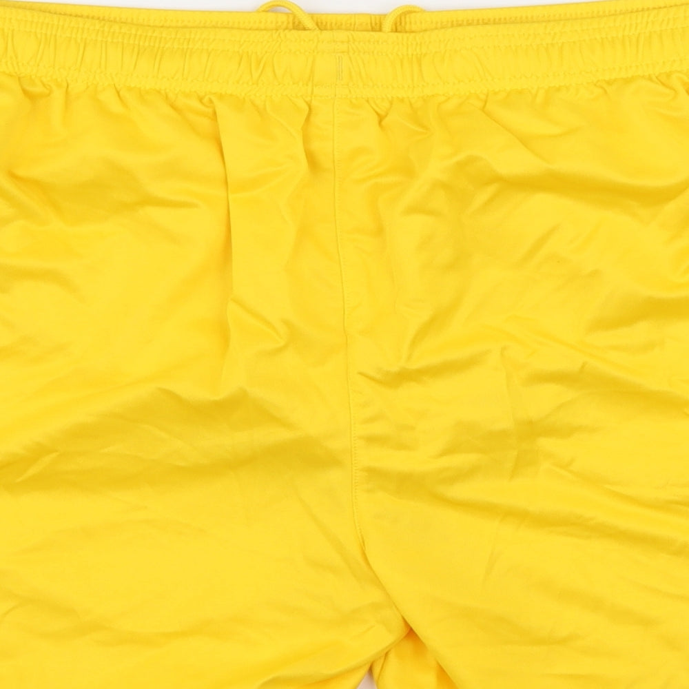 Nike Mens Yellow   Sweat Shorts Size XL