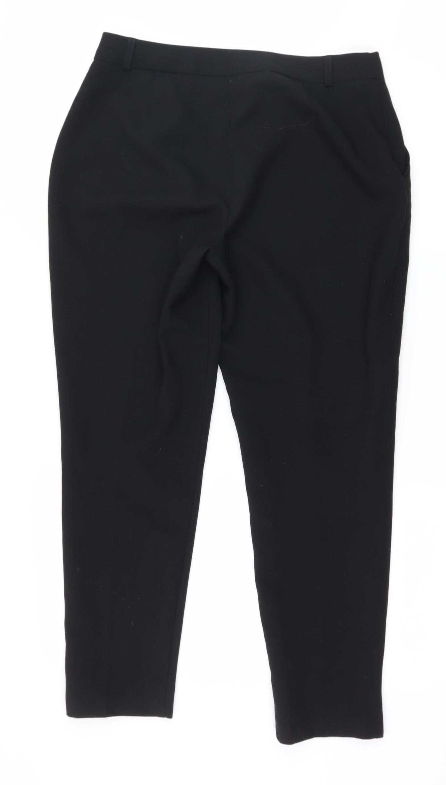 Primark Womens Black   Trousers  Size 10 L26 in