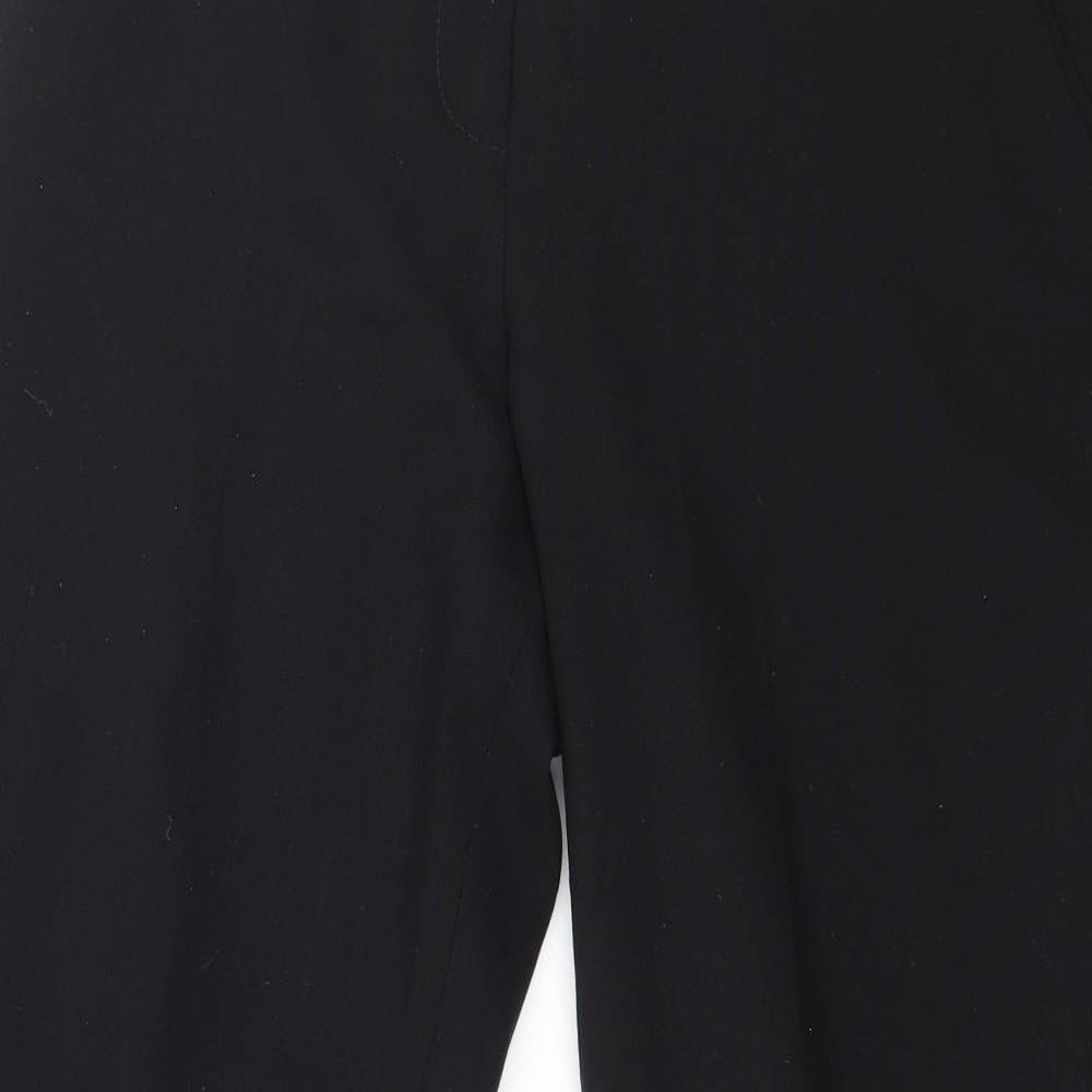 Primark Womens Black   Trousers  Size 10 L26 in