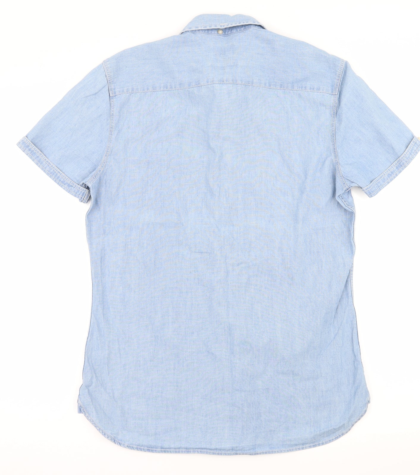 NEXT Mens Blue    Button-Up Size S