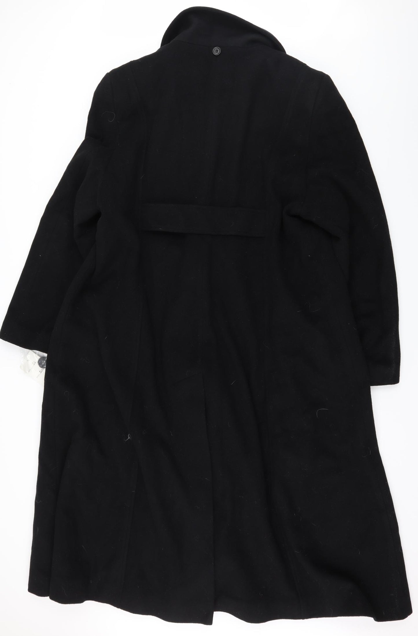Classics Womens Black   Overcoat Coat Size 24