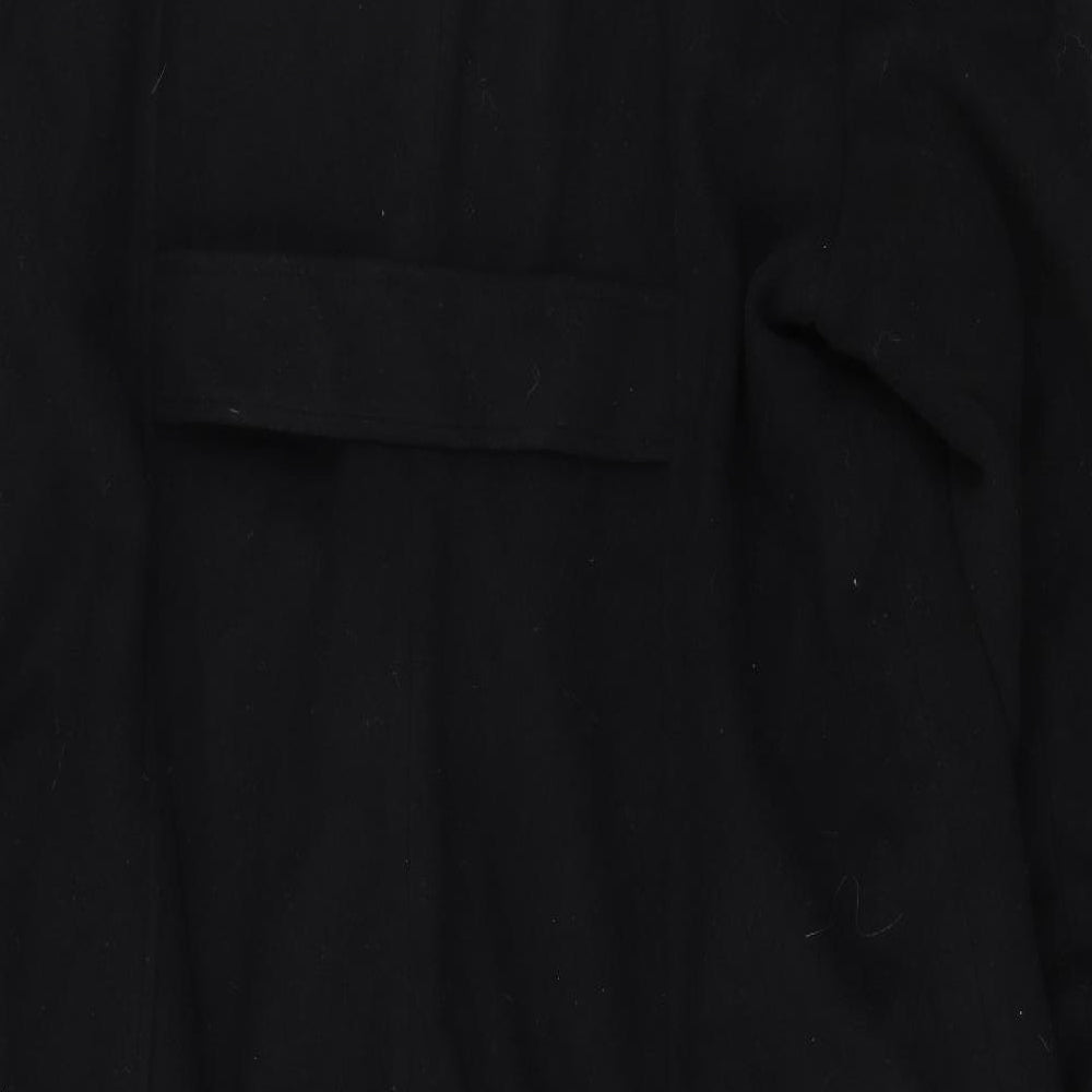 Classics Womens Black   Overcoat Coat Size 24
