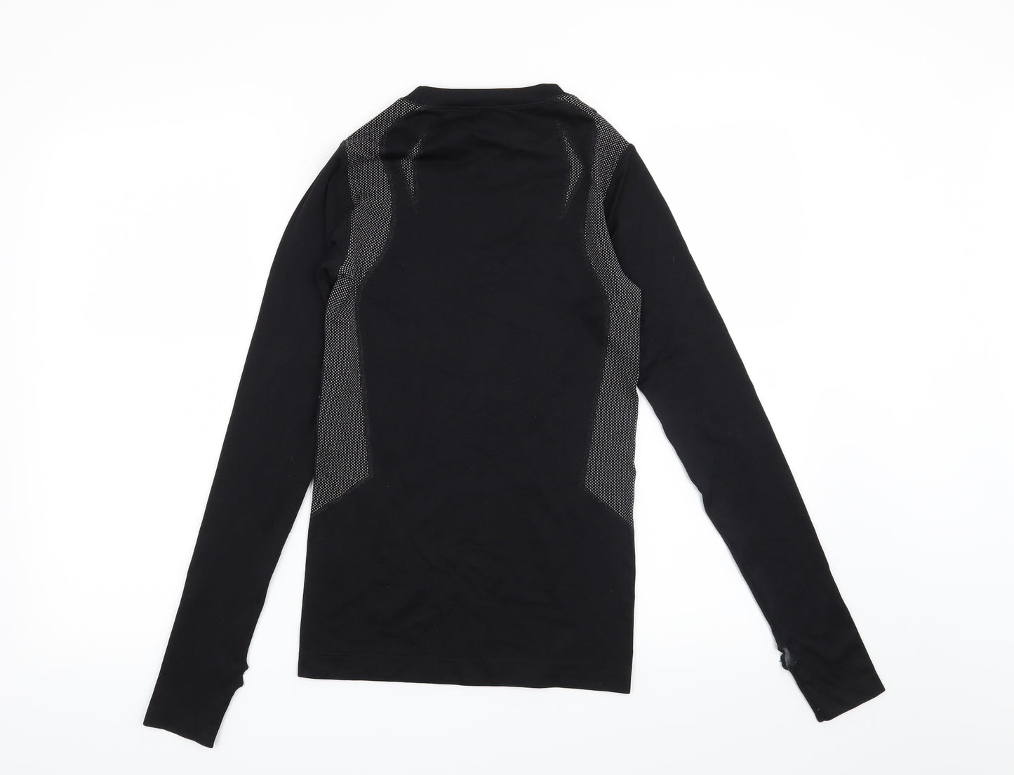 The Edge Mens Black    T-Shirt Size XS