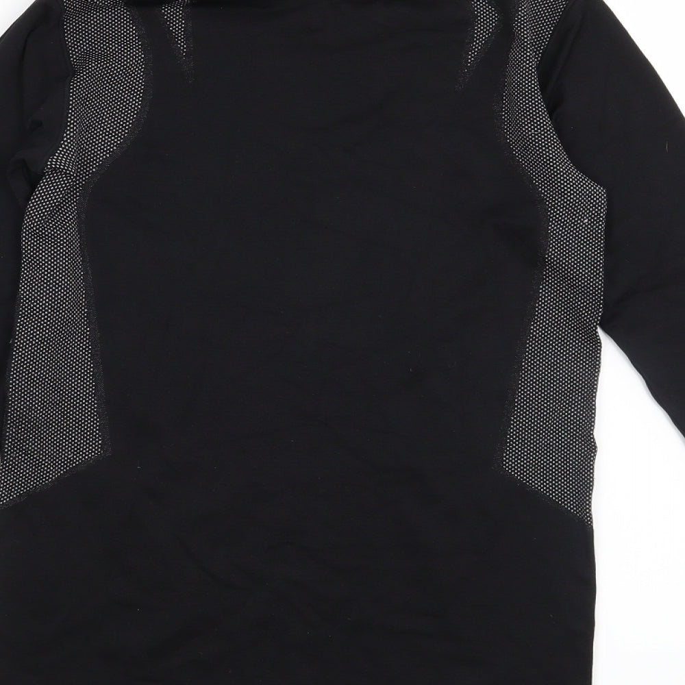 The Edge Mens Black    T-Shirt Size XS