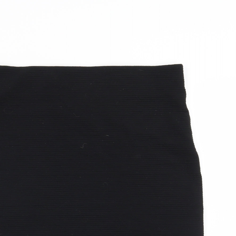 H&M Womens Black   Mini Skirt Size S
