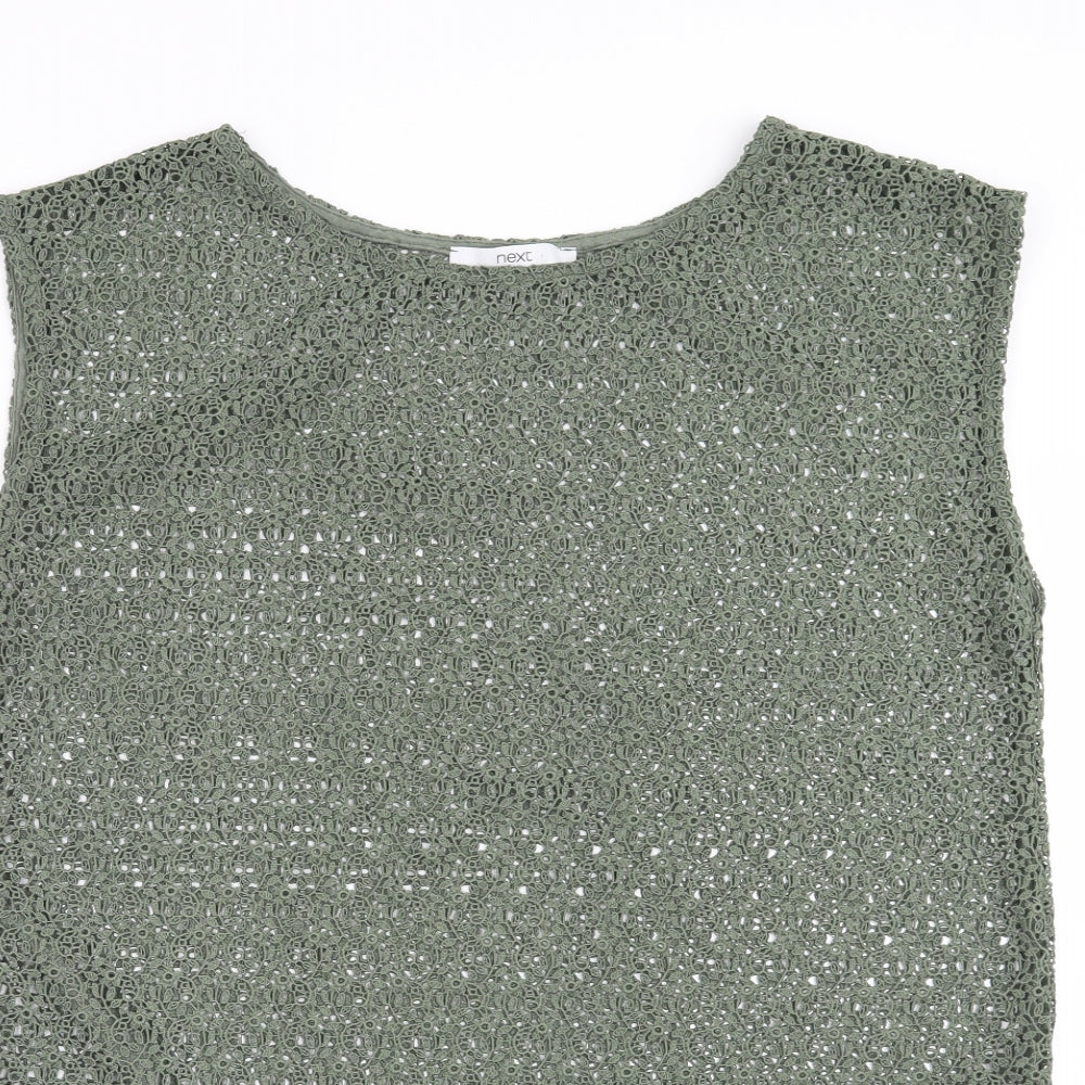 NEXT Womens Green   Basic Blouse Size 14